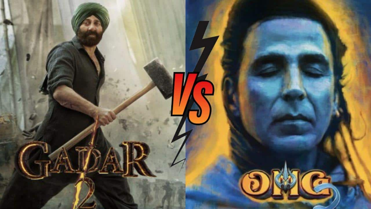 Bollywood Showdown at the Box Office! Gadar 2 vs. OMG 2: Clash of Titans  Tomorrow!