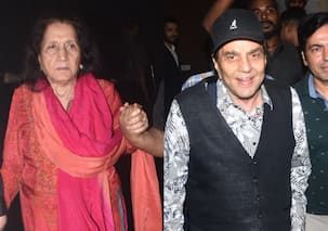 Gadar 2 screening: Dharmendra's first wife Prakash Kaur makes first ever appearance; Rajveer Deol, Paloma Thakeria get love for upcoming debut Dono [View Pics]