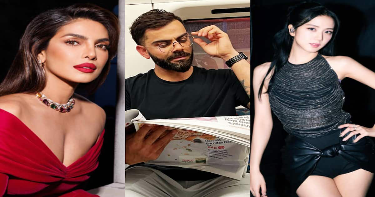 Virat Kohli, Priyanka Chopra, BLACKPINK member Kim Jisoo and more ...