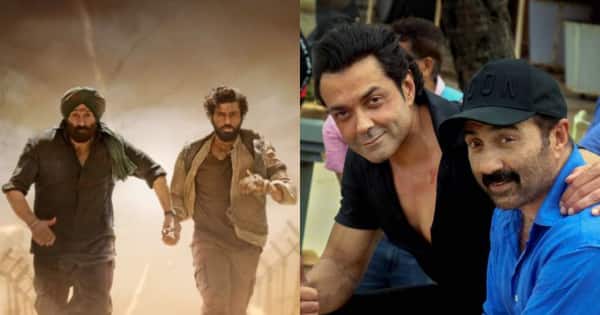 Bobby Deol greets Sunny Deol in the most adorable way; urges fans to book tickets