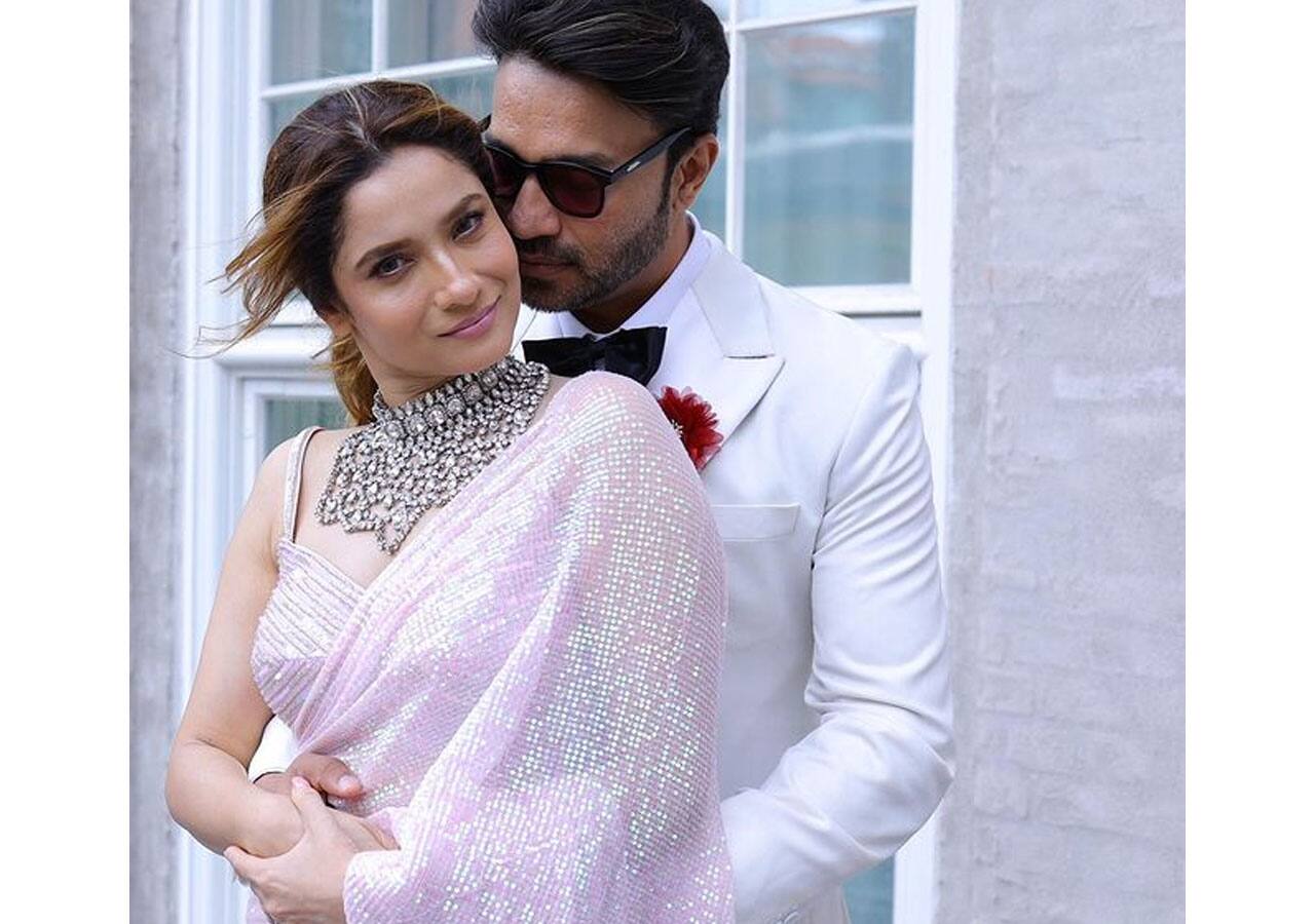 Ankita Lokhande drops mushy pictures with her husband Vicky Jain fans call them munchkins.