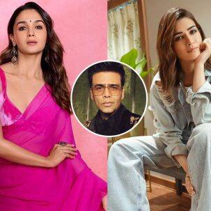 Karan Johar trolled for asking Kriti Sanon if she is jealous of Alia ...