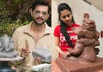 Ganesh Chaturthi 2023: Raqesh Bapat, Tejasswi Prakash and more TV celebs who make their own eco-friendly idols