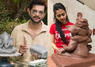 Ganesh Chaturthi 2023: Raqesh Bapat, Tejasswi Prakash and more TV celebs who make their own eco-friendly idols
