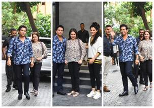 Ghoomer Screening: सचिन तेंदुलकर ने बीवी संग देखी अभिषेक बच्चन की घूमर, लोगों ने पूछा, 'सारा कहां है'