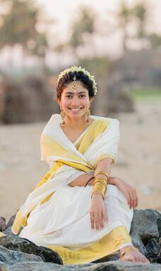 इस ओणम कॉपी करें साई पल्लवी के ये साड़ी लुक