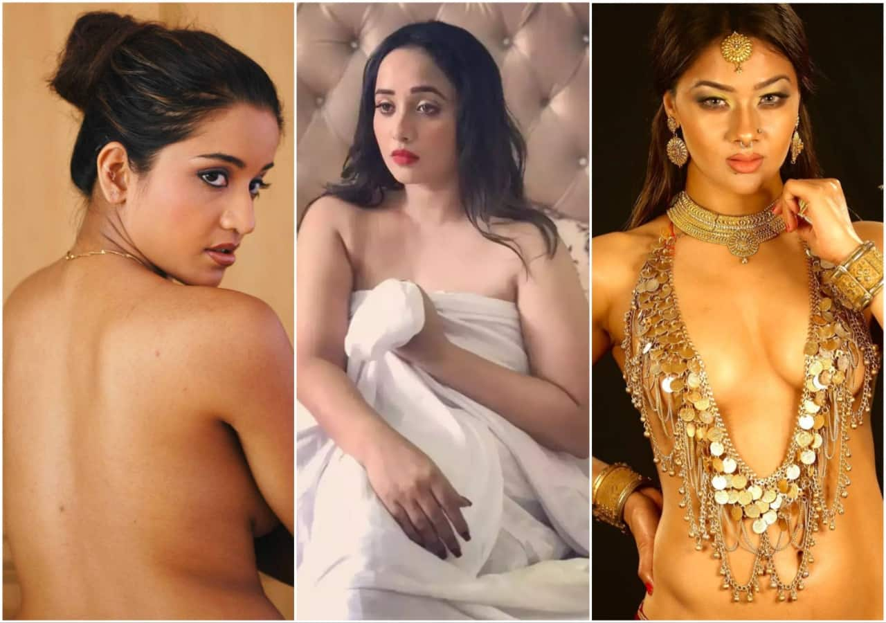 bhojpuri actress who went topless- मोनालिसा से लेकर नम्रता मल्ला तक,  भोजपुरी की इन एक्ट्रेसेस ने टॉपनेस होकर दिए किलर पोज