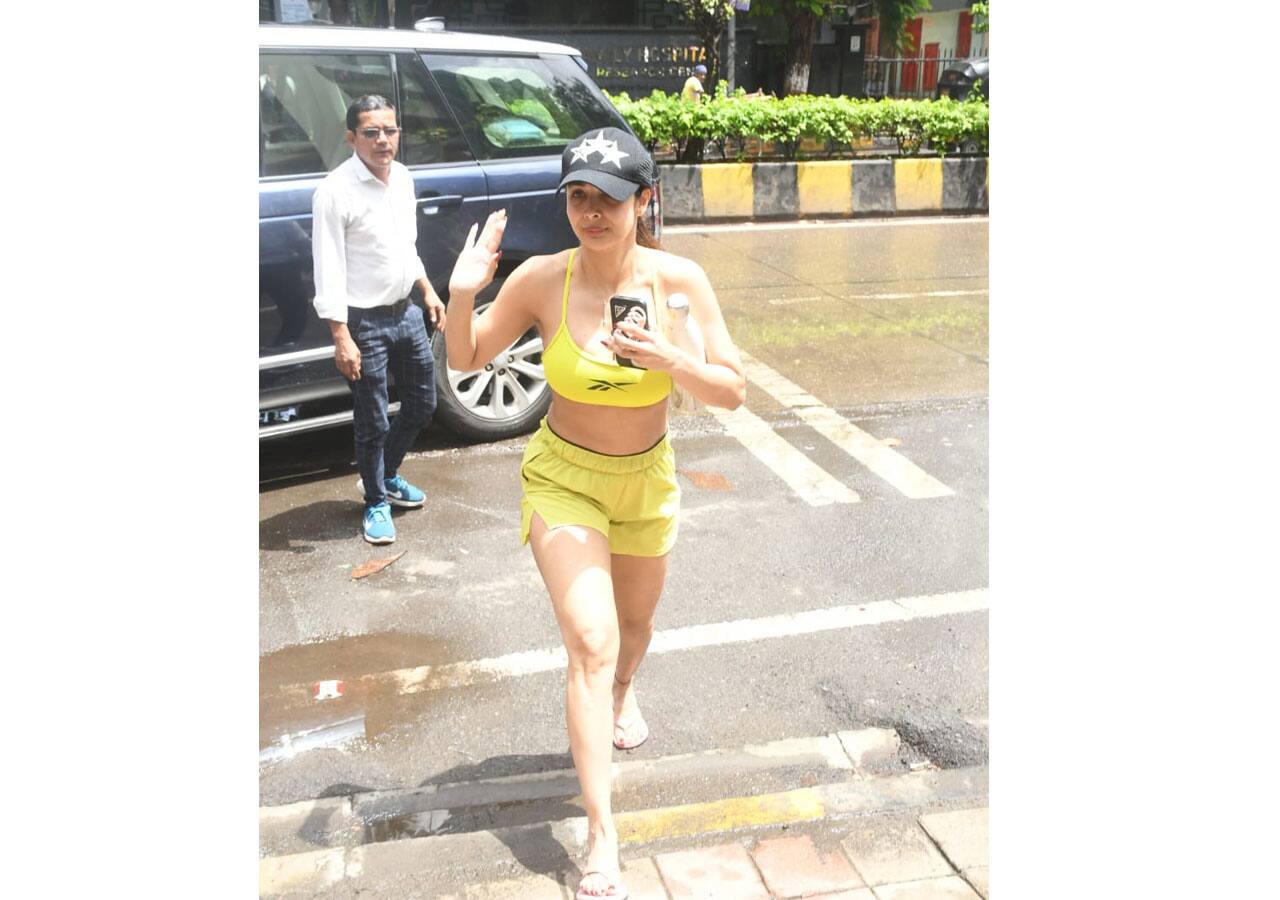 Only Malaika Arora can make gym wear look so sexy.