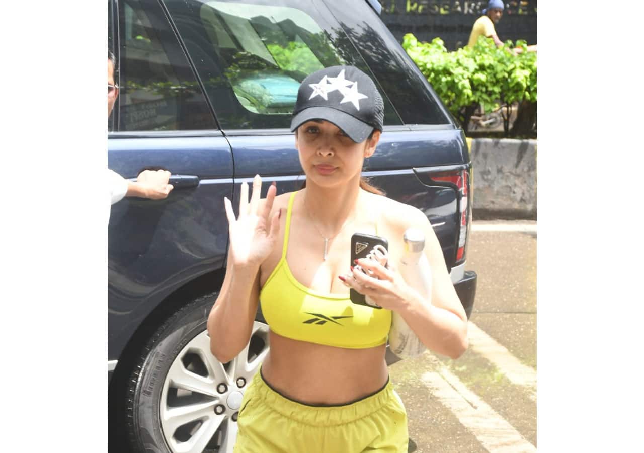 Malaika Arora loves to workout, and these pictures are proof.