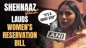 Shehnaaz Kaur Gill extends support to Women's Reservation Bill [Watch Video]