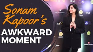 Did Sonam Kapoor get uncomfortable in her bold blazer? [Watch Video]