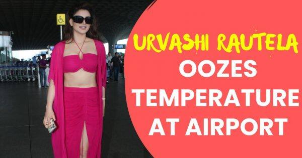 Urvashi Rautela ने पिंक ड्रेस में ढाया कहर, एयरपोर्ट पर स्टाइलिश लुक में हुई स्पॉट [Watch Video] | Bollywood Life हिंदी