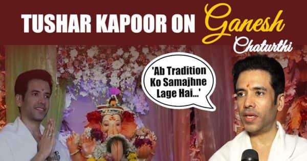 Tusshar Kapoor accueille Bappa en famille et révèle ses projets à venir [Watch]
