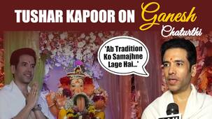 Ganesh Chaturthi 2023: Tusshar Kapoor welcomes Bappa with family, reveals his upcoming projects [Watch]