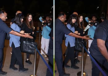 Aishwarya Rai Bachchan Gets Trolled At The Airport For Holding Daughter  Aaradhya's Hands Tightly, Netizens Say Hairstyle Change Nai Karti Kisi  Pandit Ka Bataya Hua Hai Kya