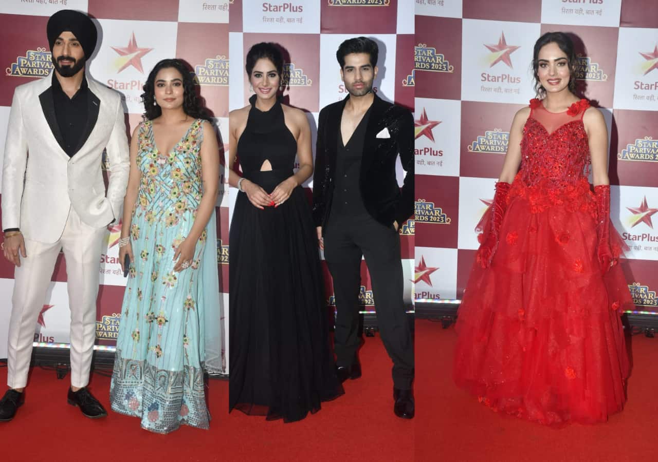 Teri Meri Doriyaann cast seen on the red carpet of Star Parivaar Awards 2023