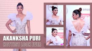 Bigg Boss OTT 2 कंटेस्टेंट Akanksha Puri ने साइड स्लिट ड्रेस में मारी धांसू एंट्री, बिखेरा हुस्न का जलवा