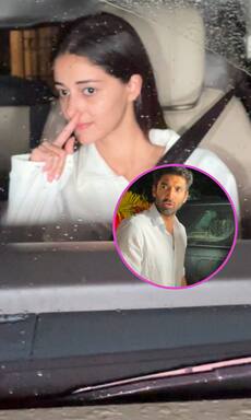 Ananya Panday, Aditya Roy Kapur to finally do a movie together? Rumoured love birds spotted outside popular filmmaker's office 