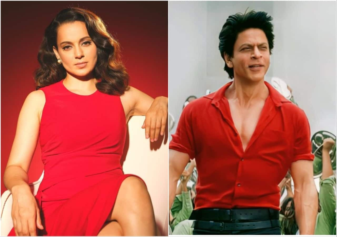 Kangana Ranaut Bows Down Before Shah Rukh Khan For Jawan Calls Him God ...