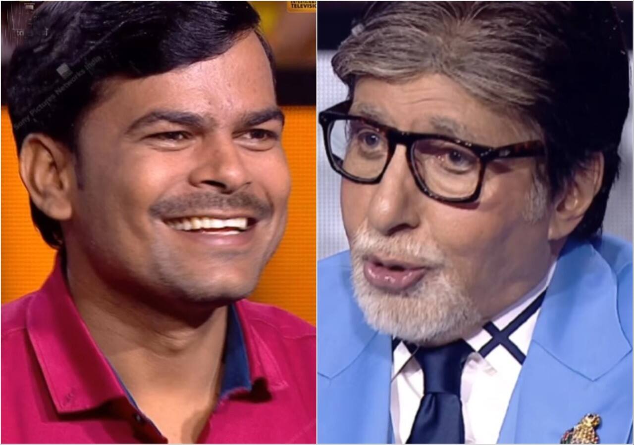 Amitabh Bachchan Solve Husband wife matter on Kaun banega crorepati 15 set watch video KBC 15