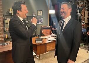 Jimmy Kimmel tests positive for COVID, cancels live show with Jimmy Fallon and Stephen Colbert
