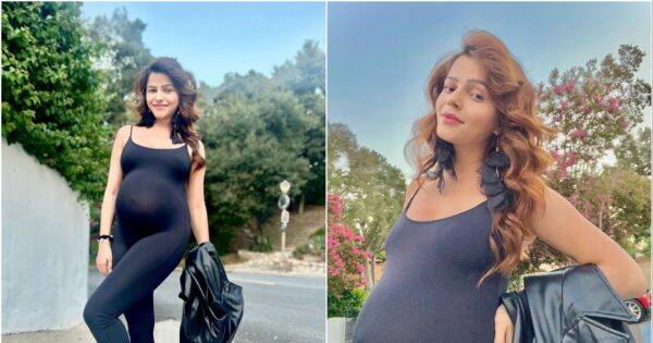 Rubina Dilaik ने बॉडी फिट आउटफिट में फ्लॉन्ट किया क्यूट बेबी बंप, तस्वीरें देख लोगों ने बताया बेटा होगा या बेटी?