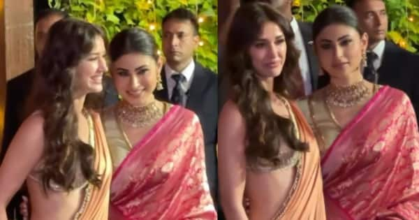 Mouni Roy et Disha Patani assistent aux célébrations de Ganesh Chaturthi à Ambani ;  Les internautes critiquent l’actrice de Yodha pour avoir porté une tenue révélatrice