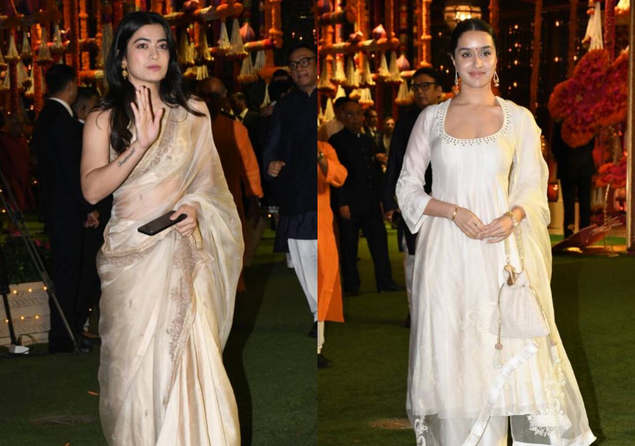 Ambani Ganpati 2023: Did Shraddha Kapoor fail to recognize Rashmika Mandanna leaving her embarrassed? [Watch Video]