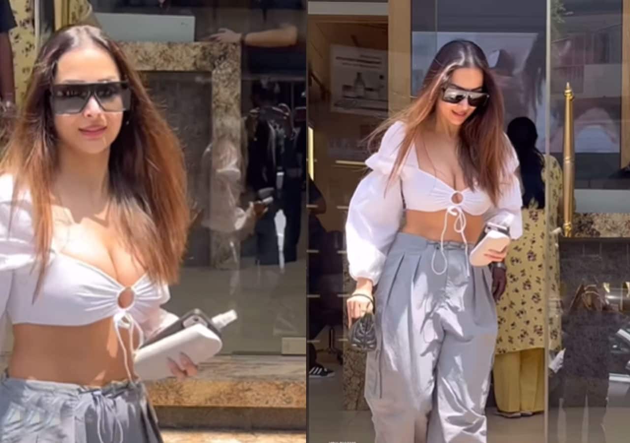 In Black Or White Celebrity Style, Nora Fatehi Cannot Stop Looking  Fantastic In Crop Top Sets