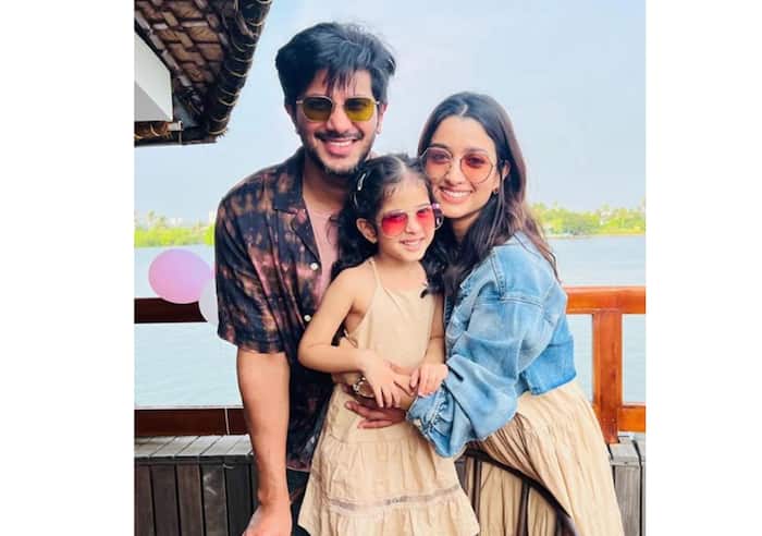 Dulquer Salmaan shares a lovely bond with daughter