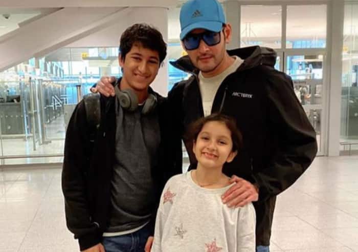 Mahesh Babu's kids make him proud