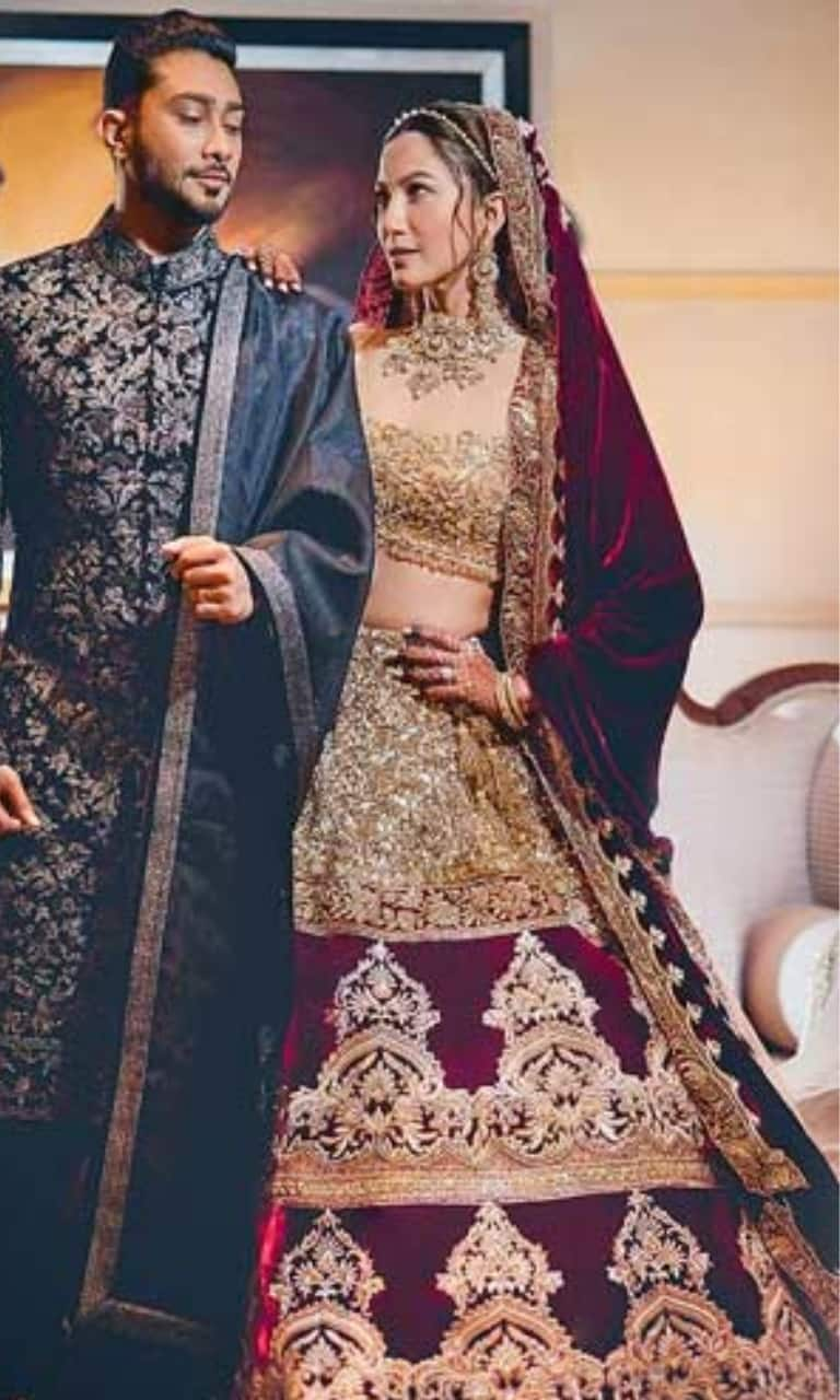 Nushrat Barucha in Manish Malhotra – South India Fashion