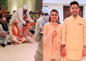 Parineeti Chopra, Raghav Chadha wedding: First pics of bride and groom from ardas ceremony are adorable