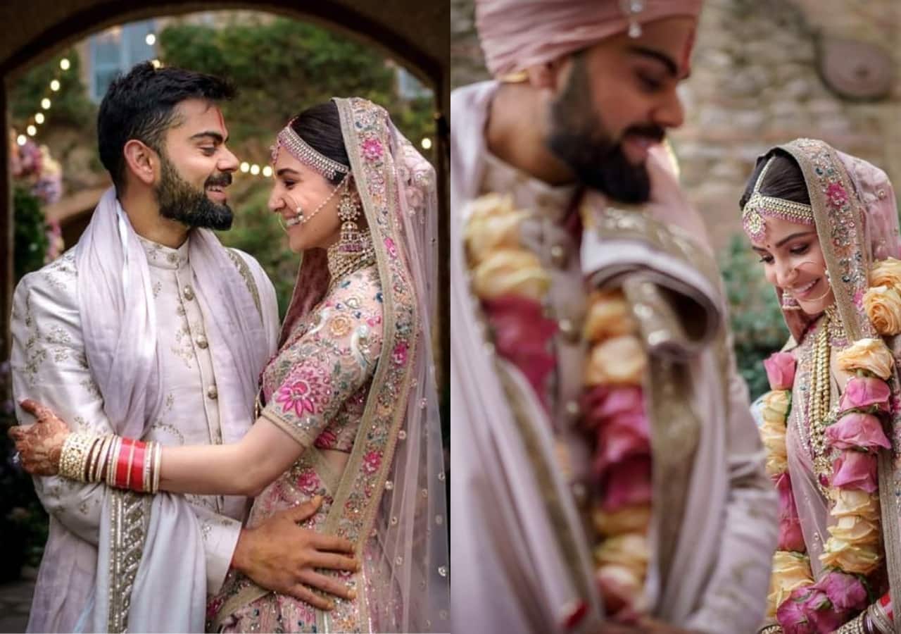 Anushka Sharma and Virat Kohli's FIRST pics from their fairy tale wedding  