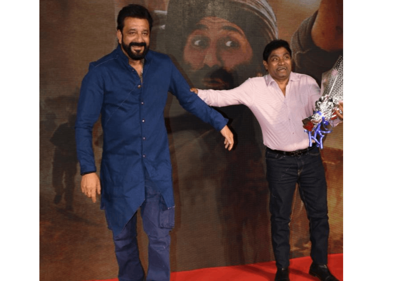 Gadar 2 success bash: Sanjay Dutt meets Johnny Lever