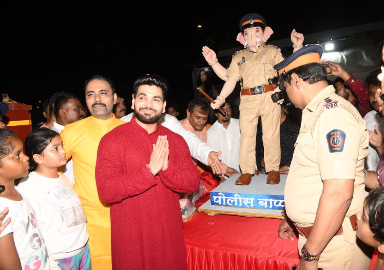 Ganesh Chaturthi 2023: Shiv Thakare trolled for unveiling Ganpati Bappa in police uniform