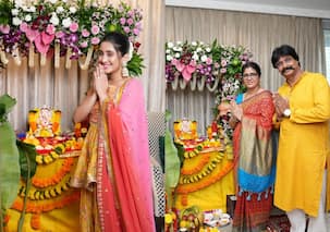 Shivangi Joshi के घर विराजे बप्पा, 'नायरा' ने धूमधाम से मनाया गणपति का त्योहार