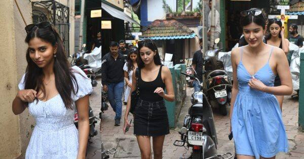 सुहाना खान ने गर्ल्स गैंग संग की पार्टी, बचपन की दोस्त अनन्या पांडे-शनाया कपूर संग आईं नजर