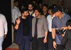 Gadar 2 success bash: Shah Rukh Khan, Sunny Deol finally hug out differences, fans now want Darr part 2 [Watch]