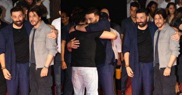 गदर 2 सक्सेस बैश में खत्म हुईं सनी देओल-शाहरुख खान की दूरियां, आमिर खान को भी लगाया गले