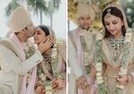 Raghav Chadha lovingly kisses his bride Parineeti Chopra, actress says 'Couldn't have lived without each other'