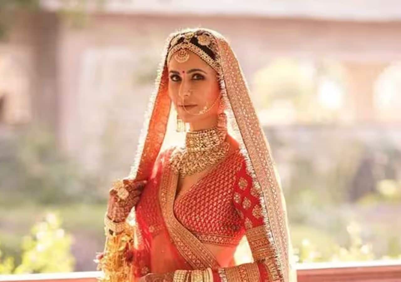 Katrina Kaif wore a handwoven silk lehenga Katrina Kaif wore a handwoven silk lehenga