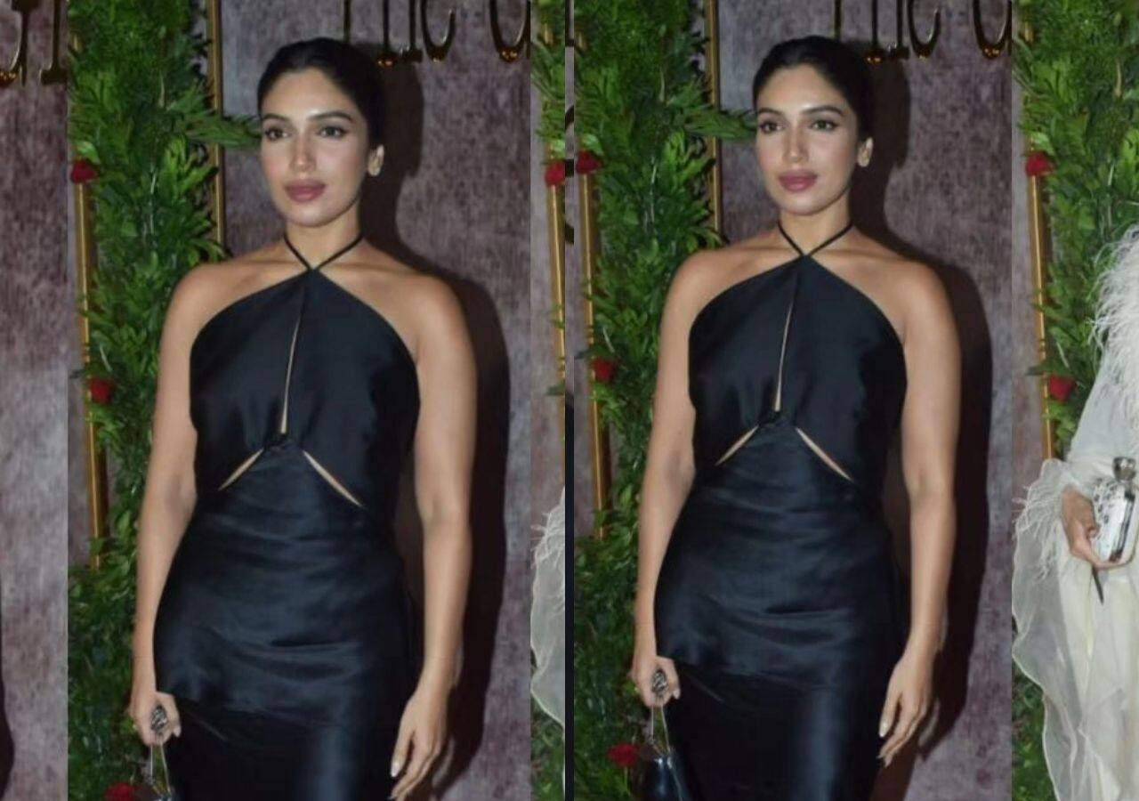 Bhumi Pednekar looks elegant in black