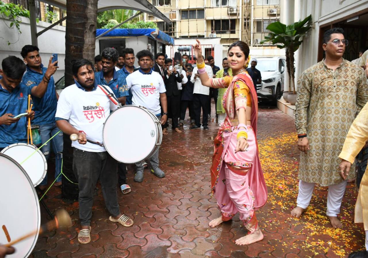 मराठी मुल्गी बन शिल्पा शेट्टी (Shilpa Shetty) ने जमकर किया डांस
