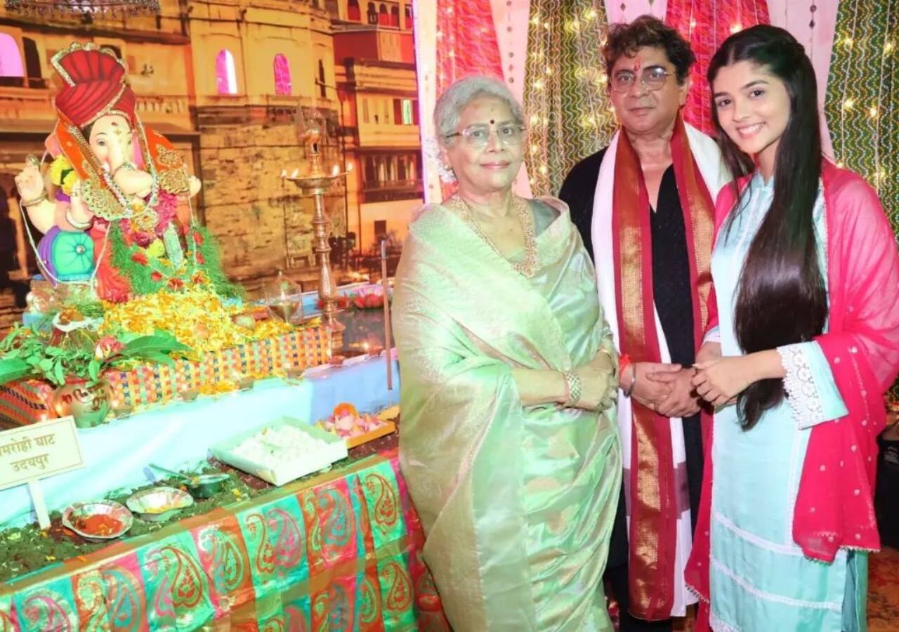 Yeh Rishta Kya Kehlata Hai: Pranali Rathod poses with Rajan Shahi, Deepa Shahi
