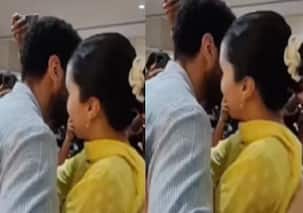 Alleged ex lovers Aditya Roy Kapur, Shraddha Kapoor bury the hatchet; greet each other with a warm hug [Watch video]