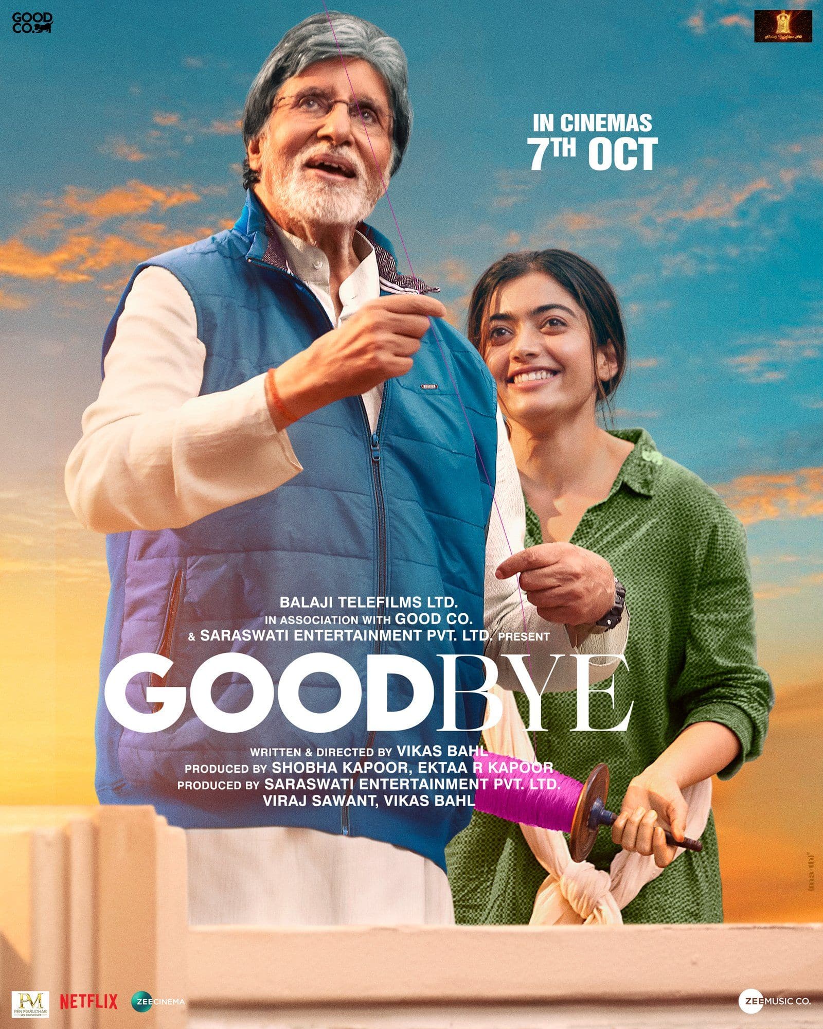 Goodbye - Film Cast, Release Date, Goodbye Full Movie Download, Online MP3 Songs, HD Trailer - Vimarsana News