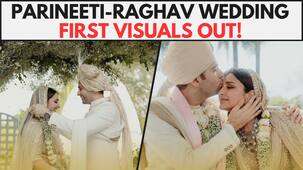 Parineeti Chopra और Raghav Chadha की शादी की तस्वीरों पर फैंस ने लुटाया प्यार, एक्ट्रेस ने इस जगह लिखवाया राघव का नाम