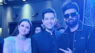 Parineeti Chopra, Raghav Chadha wedding: To-be bride and groom's first pictures from Sangeet OUT