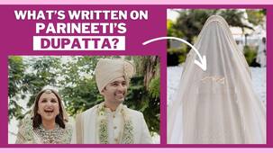 Decoding Parineeti's wedding look: Raghav Chadha के प्यार में एक्ट्रेस ने पार की हदें, दुपट्टे पर लिखवाया नाम